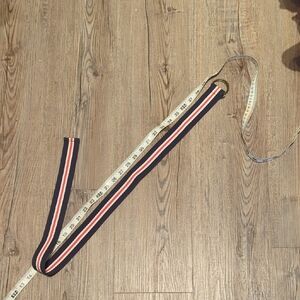 GAP Navy and Red Striped Belt